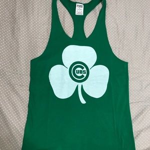 Pink MLB Collection: Cubs St. Patrick's Day Tank
